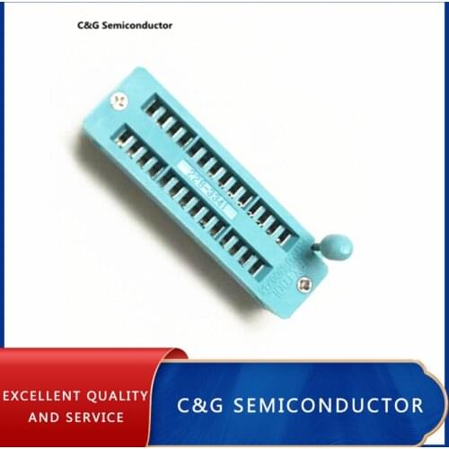 5PCS IC Test Universal ZIF Socket 28pin 28 pin dip 2.54mm IC Socket pitch