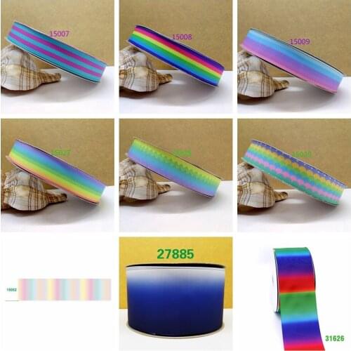 Free shipping 10 yards cartoon printed grosgrain ribbon 15007