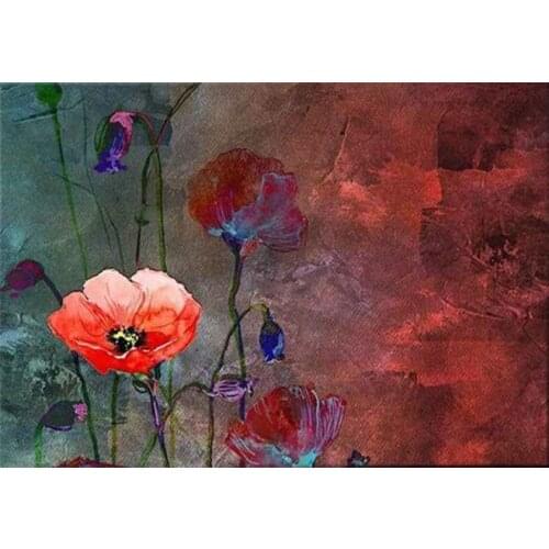Free Shipping Flower canvas prints oil painting printed on canvas wall art decoration picture Home Decor Artwork XJDP-206