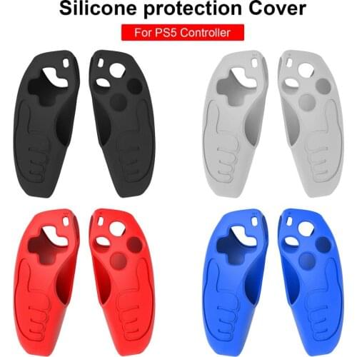 For PlayStation 5 PS5 Touch Controller Grip Cover Silicone Gel Case Skin Protective Cover Joystick Thumb Stick Grips HOT SALE