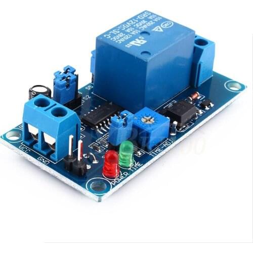 Hot 12V DC Delay Relay Delay Turn Off Switch Module With Timer Normally Open Trigger Delay Relay / Delay Circuit Module