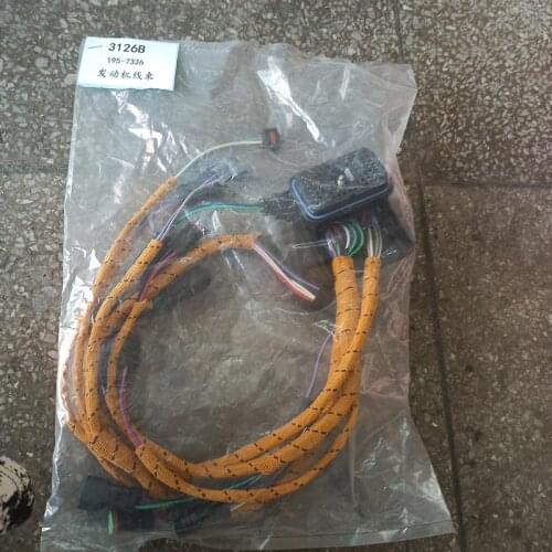 Hot Sell 195-7336 1957336 Wiring Harness For Caterpillar CAT E325C 3126B Engine Cable Harness