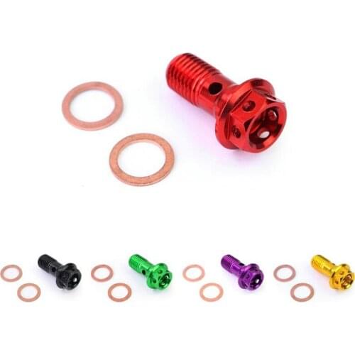 Motorcycle M10 10mm gy6 Axis125 JOG FS RS zero GTR aero125 GP110 GR125 calipers drain the small to four brake pump drain screws