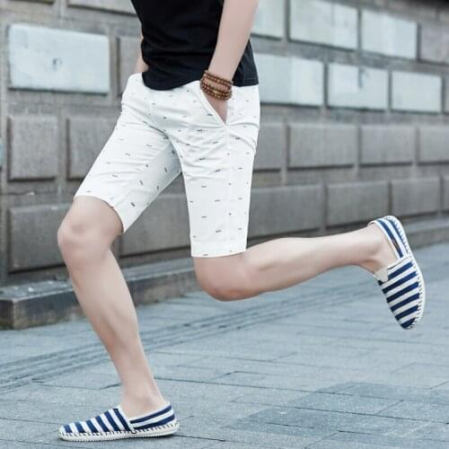 Men Elastic Waist Beach Shorts Quick Drying Casual Clothing Shorts Homme Outwear Mens Board Short Plus Size S-5XL