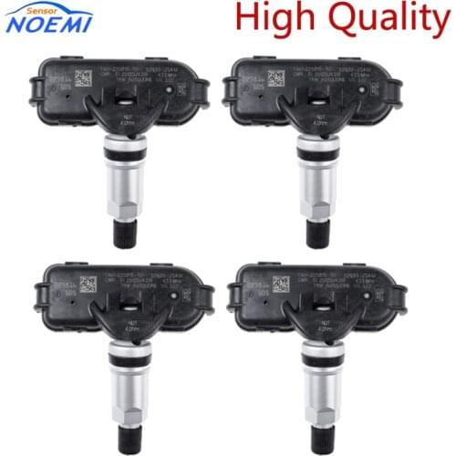 New 4pcs 52933-2S410 529332S410 TPMS Tire Pressure Monitor Sensor 433MHZ For Hyundai Ix35 Tucson For Kia Sportage