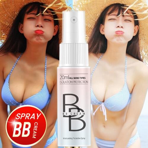 New Arrival Concealer Moisturizing Spray BB Cream Foundation Whitening Face Makeup Portable Lazy Beauty Cosmetics