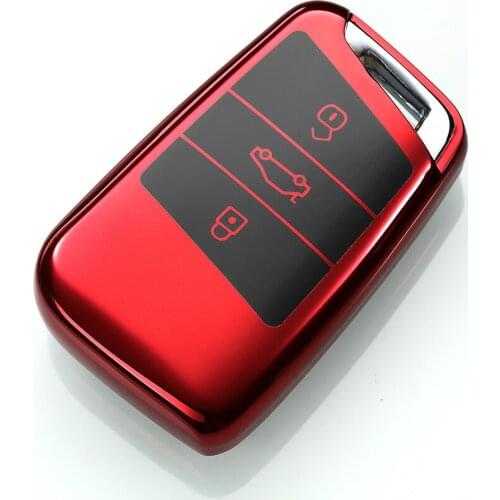 New Soft TPU Remote Car Key Case Cover Holder Shield Fob For Volkswagen Magotan Passat B8 Golf For Skoda Superb A7 Accessories