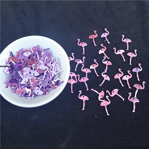 Light Purple Flamingo Slices Filler For Cloth Accessories Slime Sequin For Kids Lizun DIY Slime Accessories Supplies Decoration