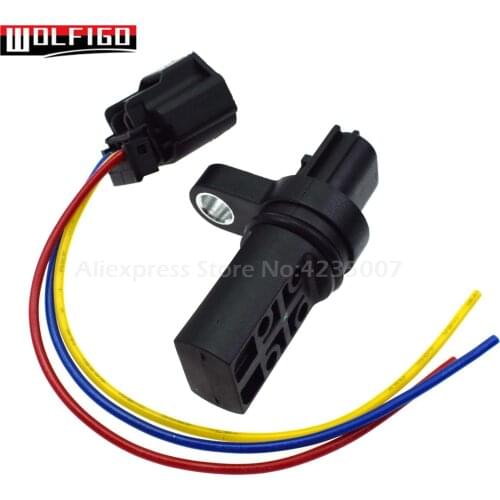 WOLFIGO New Crankshaft Position Sensor W/ or W/O Harness For Nissan 350Z Altima Maxima Murano 23731-AL60C,237318J100,237318J105