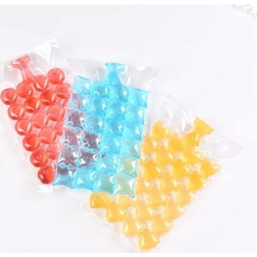 20Pcs Disposable Ice making Bags Freezing Maker Ice Cube Bags Self Seal Ice making Bag Summer Transparent Ice Cube Tray Mold