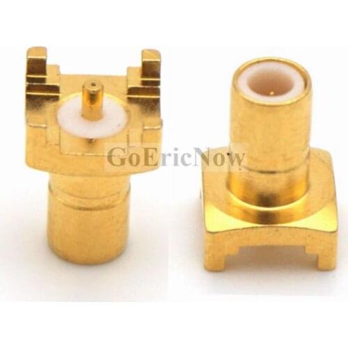 850pcs RF Coaxial 50ohm SMB Male Straight PCB Connector Adapter