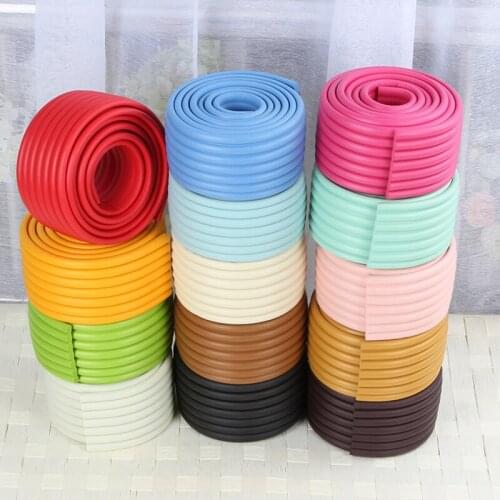 2M Child Protection Table Bumper Glass Edge Furniture Corner of Terror Bumper Thickened Collision Avoidance Baby Safety Products