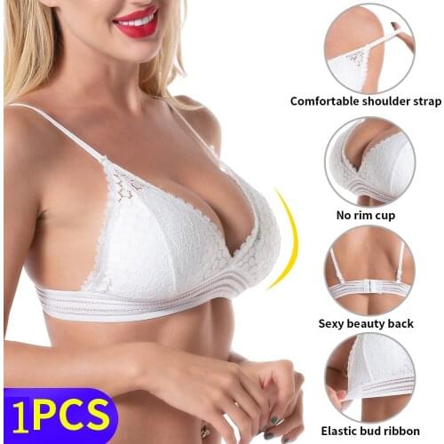 Bra Women Underwear Bralette Top Sexy Push Up Bra Strapless Lace Female Bra Biustonosz Sujetador Lenceria Invisible Bralet