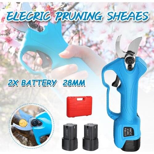16.8V Electric Cordless Pruner Lithium-ion Pruning Shear Efficient Elctric scissors Bonsai Tree Branches garden tools electric