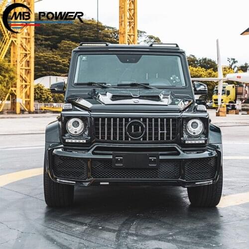 High Quality Carbon Fiber Car Body Set for G class W463 G500 KO Style Hood Scoop