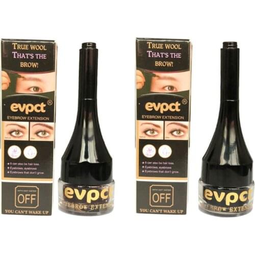 Eyebrow Eyebrow Extension Cream Dye Pomade 3D Eye Brow Fiber Gel Enhancer Fake Beard Tint Pen Black/Brown Waterproof Makeup