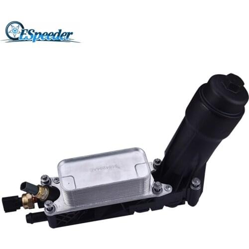 5184294AE Engine Oil Cooler Assembly Oil Filter Adapter Housing For Jeep Dodge Chrysler 3.6 V6 2011 2012 2013 With Gaskets