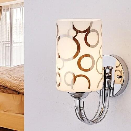 Wall lamp ofhead led wall lights modern brief stair lamp double slider dimming