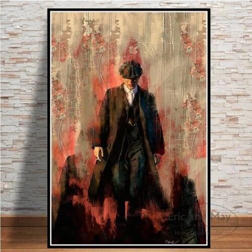 Peaky Blinders Cillian Murphy TV Show Canvas Painting Posters And Prints Wall Art Pictures for living room DecorationCuadros
