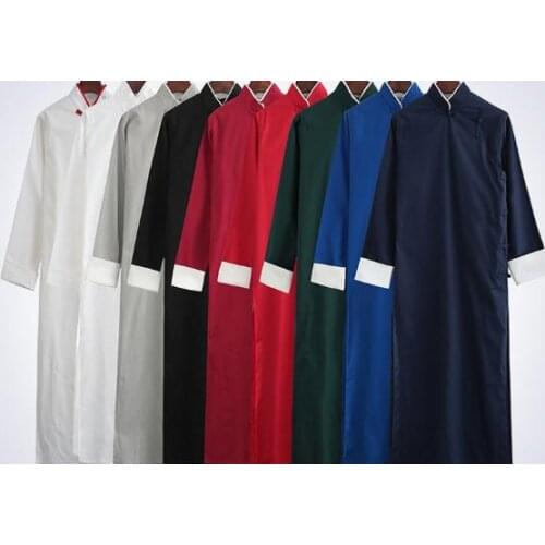 IP MAN Chinese kung fu garment outfit crosstalk robe allegro uniforms taoist robe wushu kung fu gown Wing Chun suits clothing