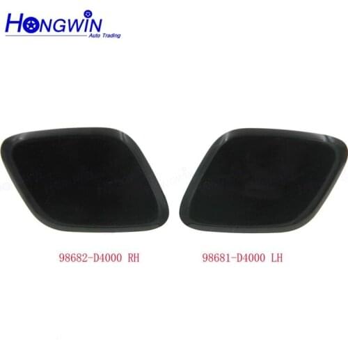 Front Bumper Right&Left Side Car Headlamp Headlight Cleaning Washer Spray Nozzle Jet Cover Cap For Kia Optima K5 2015-2018