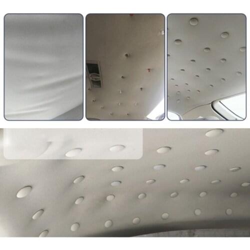 T8WF 50 Pcs Car Interior Roof Buckles Headliner Ceiling Cloth Fixing Roof Snap Rivets Repair Buttons Pins Grommets