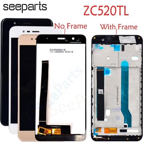 For Asus Zenfone 3 Max ZC520TL LCD Display Touch Screen Digitizer Assembly with Frame Replacement 5.2"For ASUS ZC520TL X008D LCD