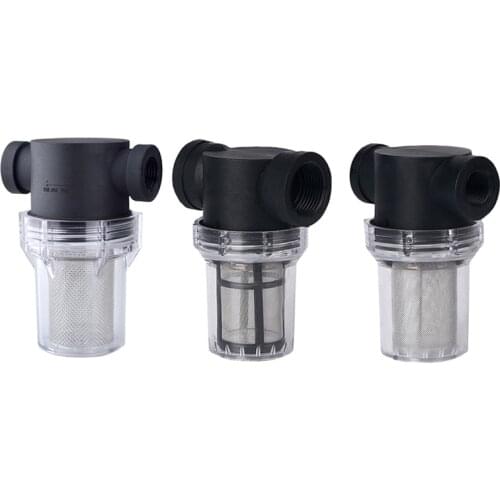 1/2'' 3/4'' 1'' Garden Filter Plastic Transparent Irrigation System Impurity Filter Aquaculture Household Water Pipe Filter