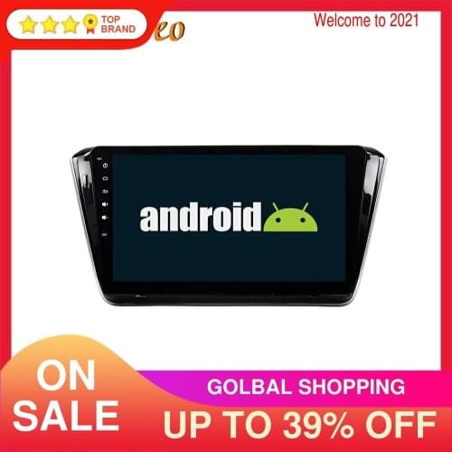 Android 9 Car GPS Navigation No DVD Player 8 Core For Skoda Superb 2015-2018 Auto Stereo Headunit Multimedia Player Radio Player