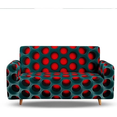 3D Digital Printed Slipcovers Soft Smooth Stretch Couch Covers All Cover Universal High Elastic Sofa Covers For Living Room