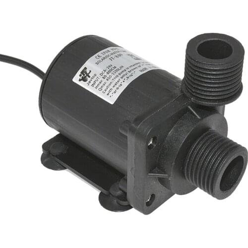 Dc12V24V Dc Motor Hot Water Circulation Pump Solar Brushless Motor Pump Silent Submersible Pump 800L/h