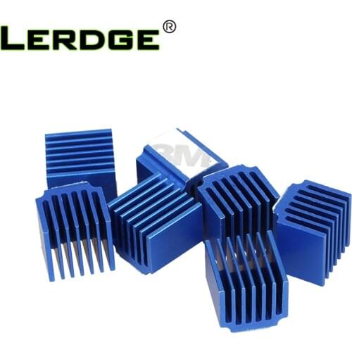 LERDGE Stepper Motor Driver Heat sinks Cooling Block Heatsink for TMC2100 LV8729 DRV8825 Drive Module 3D Printer Parts 4pcs/lot