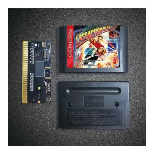 Last Action Hero - 16 Bit MD Game Card for Sega Megadrive Genesis Video Game Console Cartridge