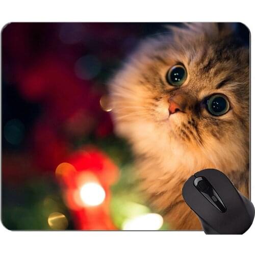Gaming Mouse Pad Custom,Warm heart cat Home Office Computer Accessories Mousepads