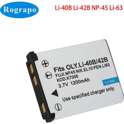 1000mAh Replacement Camera Battery For Prestigio RoadRunner 300i 40B Li-40B