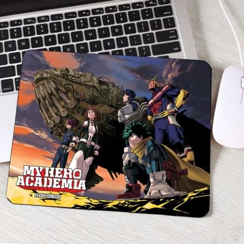 The Japan Hot Popular Comic My Hero Academia Anime Boku No Hero Pattern Printed Game Mousepad Gaming Mouse Pads
