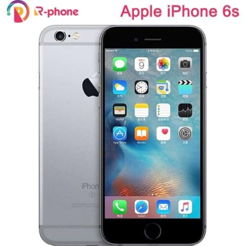 Unlocked Original Apple iPhone 6s Cellphone Used 99% New 4.7 inch IOS 16/64/128GB ROM Dual Core 12MP Camera 3G 4G LTE Used Phone