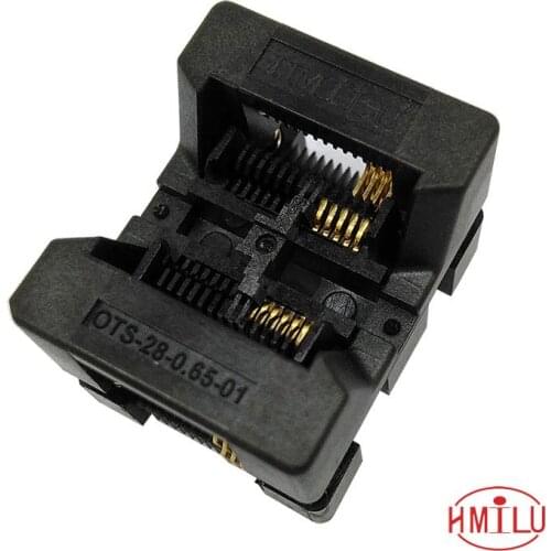 SSOP10 Burn-in Socket TSSOP10 Programming Socket BGA Socket Bounce Socket Push down spring empty socket