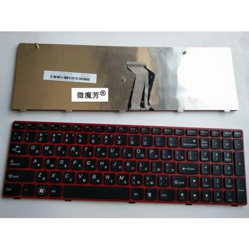 RU Gules New FOR Lenovo G580 Z580A G585 Z585 G590 Laptop Keyboard Russian