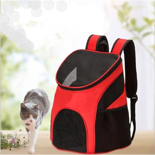 Cat Carrier Bags Breathable Pet Carriers Small Dog Cat Backpack Travel Cage Pet Transport Bag Carrying For Cats