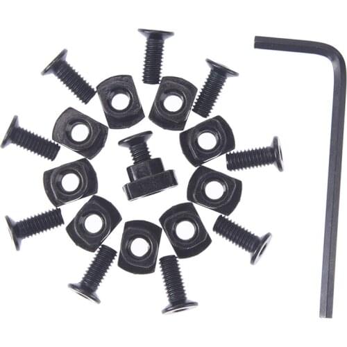 1Set Screw and nut Replacement for MLOK Handguard Rail Sections Hunting