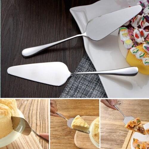 1Pc Cake Shovel Knife Pie Pizza Cheese Server Cake Divider Knives Stainless Steel Baking Tools