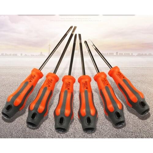 1pcs screwdriver household dual purpose screwdriver with magnetic chromium vanadium alloy steel cross Professional Repair Tool