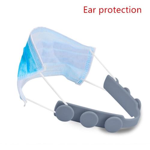 4pcs Adjustable Anti-slip Mask Ear Grips Extension Hook Face Masks Buckle Holder Adjustment Mask Extend Belt Ear Hooks for Mask