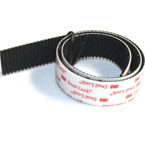 Dual Lock SJ3550 Black VHB adhesive tape Mushroom Fastener Tape, Type 250