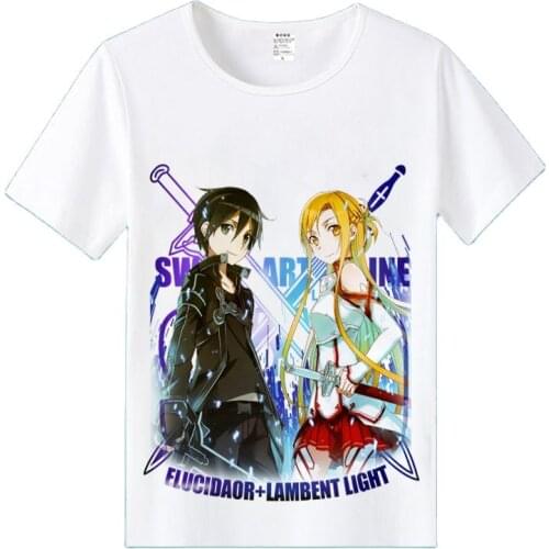 High-Q Unisex Anime Cos Sword Art Online Casual T-Shirt Tee T Shirt Top