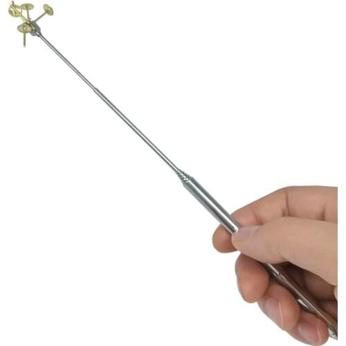 Julydream A helper for Screws Portable Telescopic Magnetic Tool Pick Up Rod Stick Extending 64cm Magnet 2LB