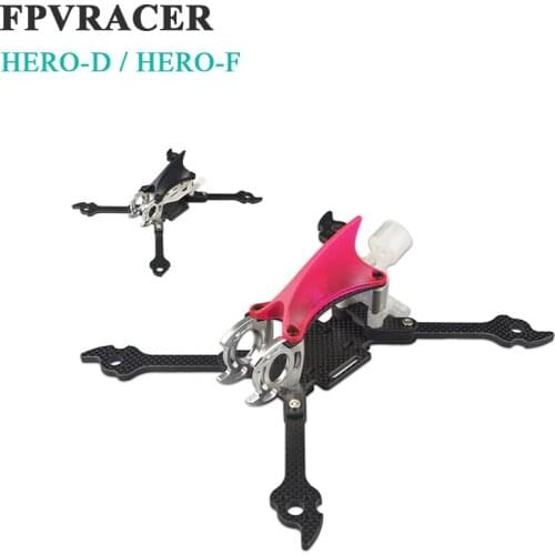 FPVRACER HERO KIT/ HERO-D/HERO-F /232mm 5Inch Carbon Fiber FPV Frame Kits 5mm Arm Fits 20/30.5mm Stack for RC FPV Racing