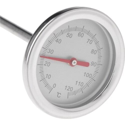 50cm Premium Stainless Steel Compost Soil Thermometer Garden Backyard 0â-120â