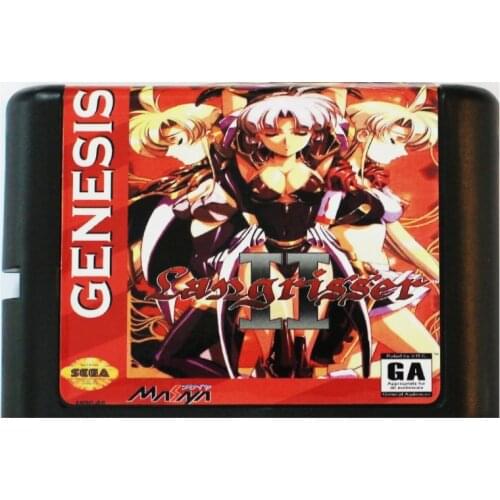 Langrisser 2 16 bit MD Game Card For Sega Mega Drive For SEGA Genesis